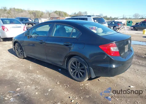 2012 Honda Civic Ex from USA, damaged, VIN 2HGFB2F89CH502410